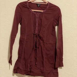 Maroon Volcom Shirt